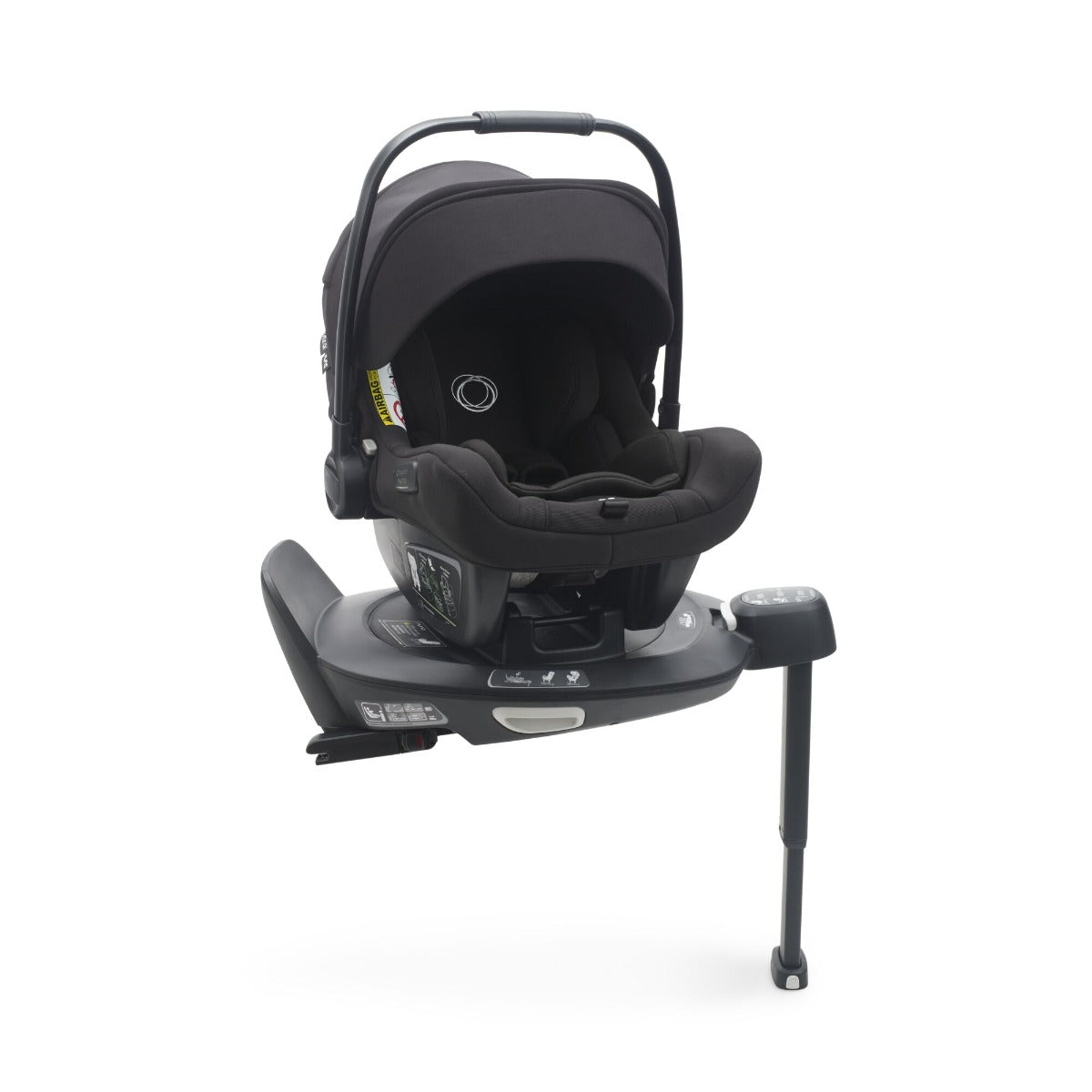 Bugaboo Turtle Air by Nuna Car Seat + 360 Rotating Base - Black 17