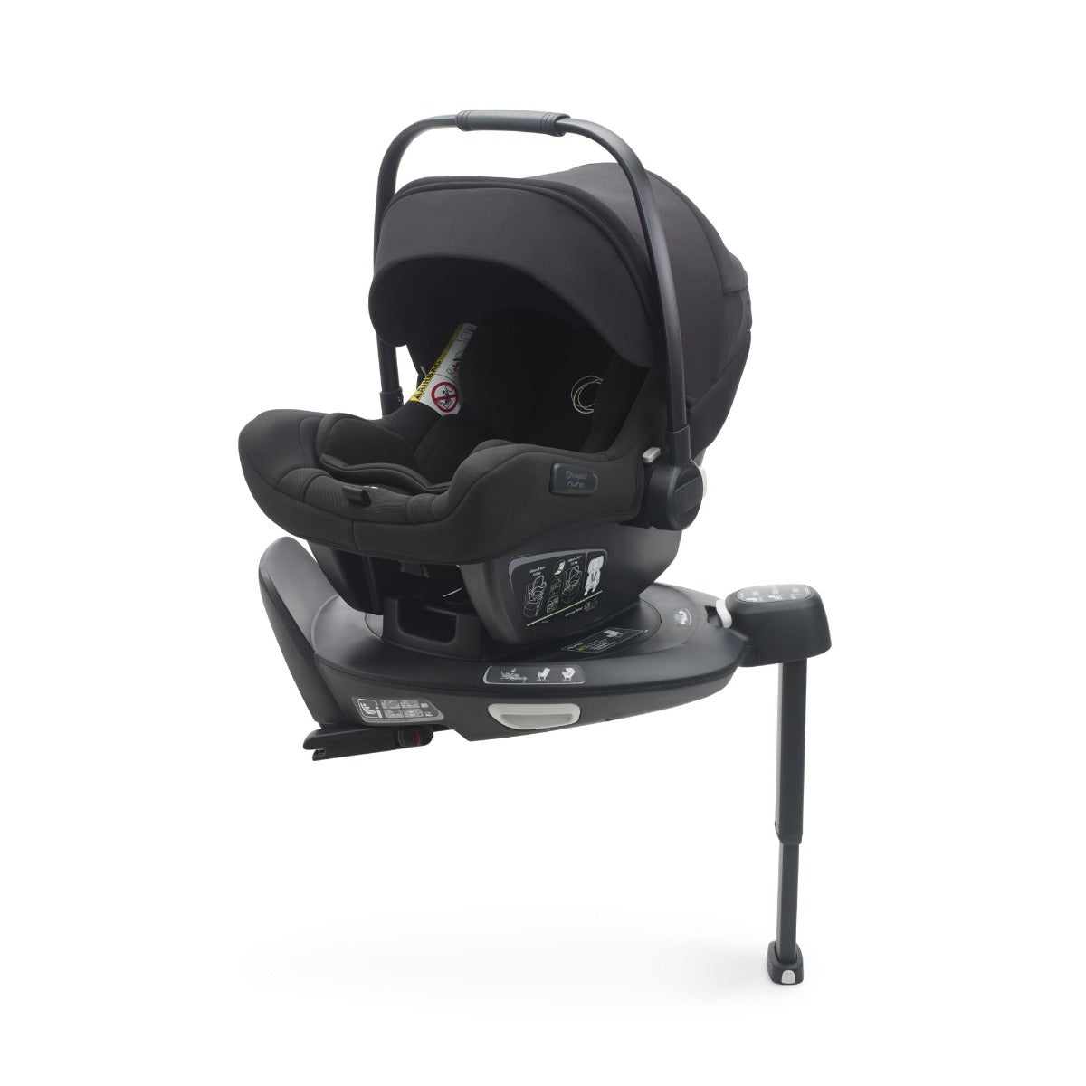 Bugaboo Turtle Air by Nuna Car Seat + 360 Rotating Base - Black 18