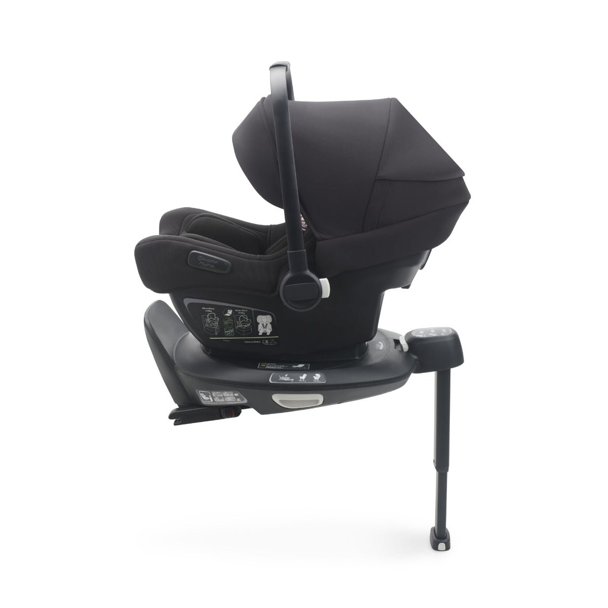 Bugaboo Turtle Air by Nuna Car Seat + 360 Rotating Base - Black 19
