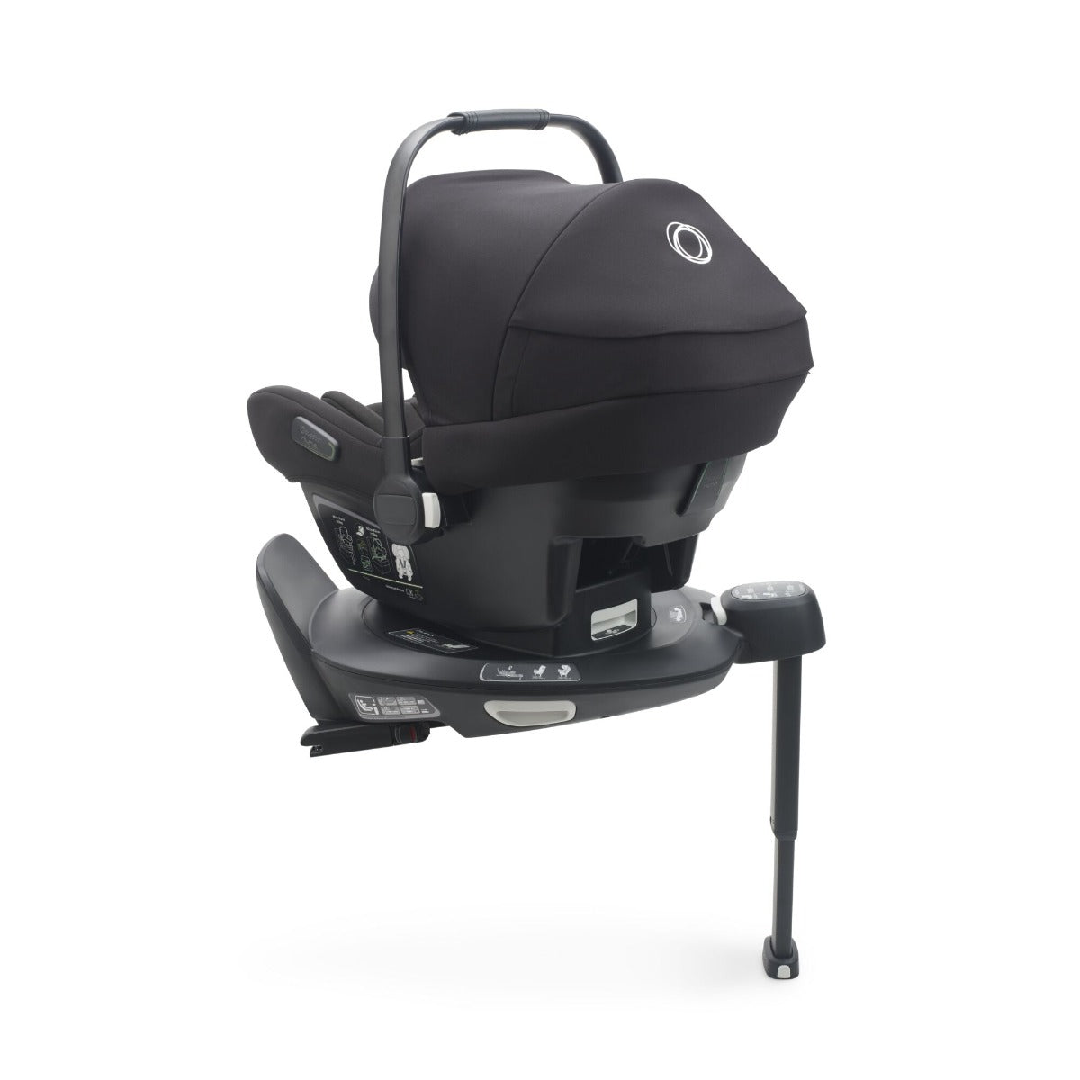 Bugaboo Turtle Air by Nuna Car Seat + 360 Rotating Base - Black 20