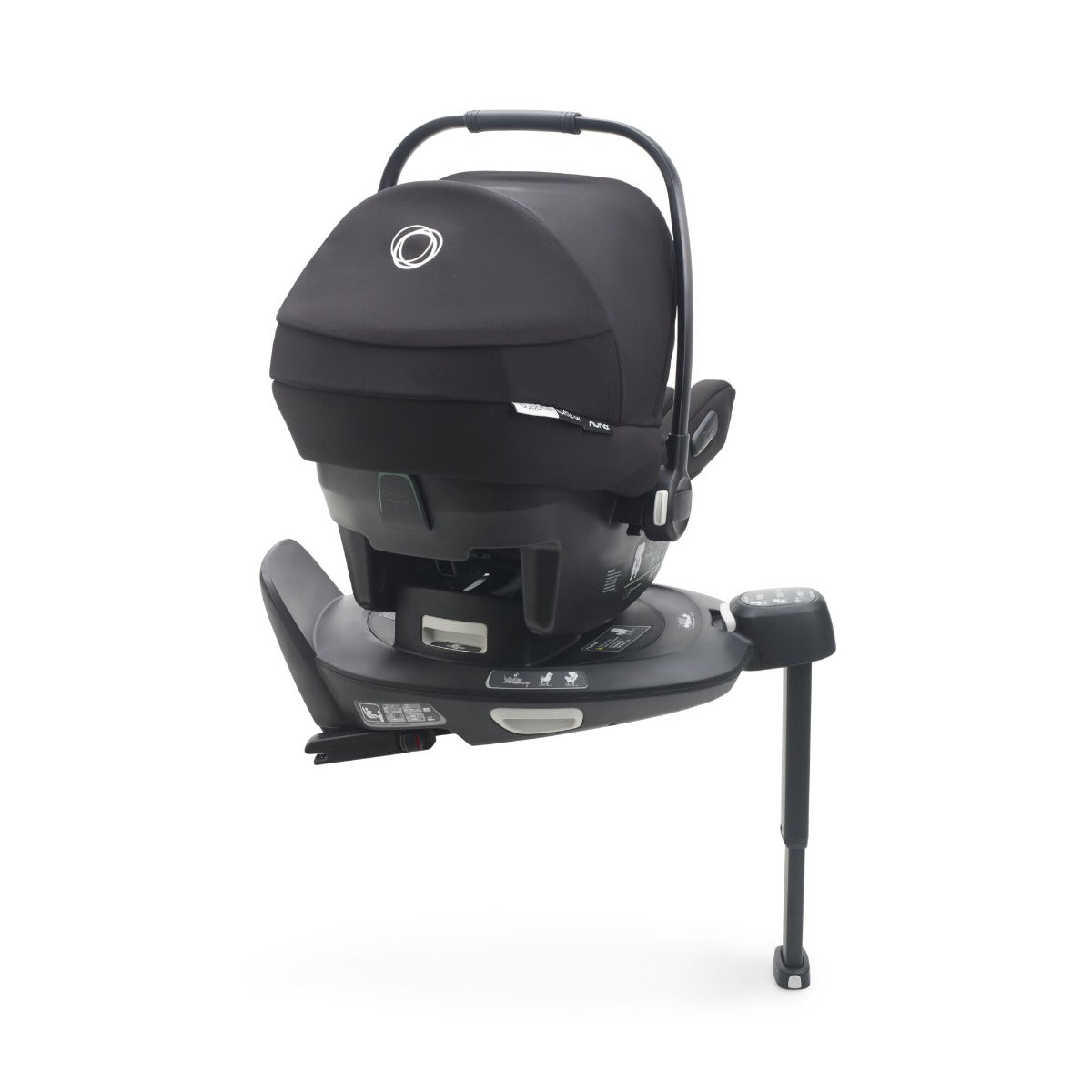 Bugaboo Turtle Air by Nuna Car Seat + 360 Rotating Base - Black 21