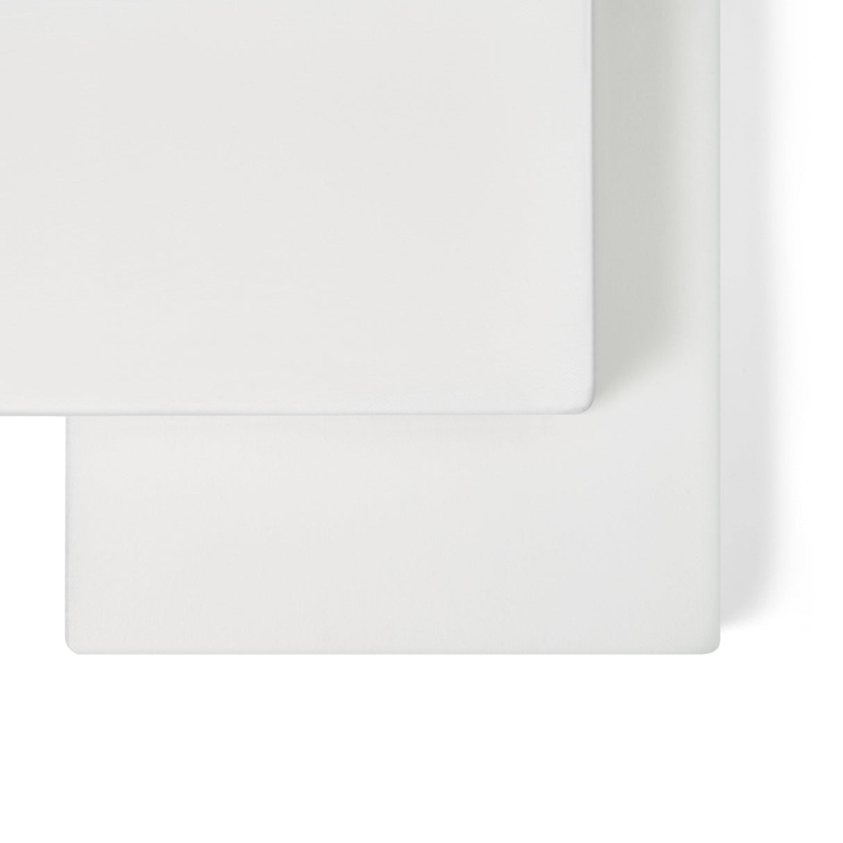 Little Green Sheep Organic Cot & Cot Bed Fitted Sheets in White