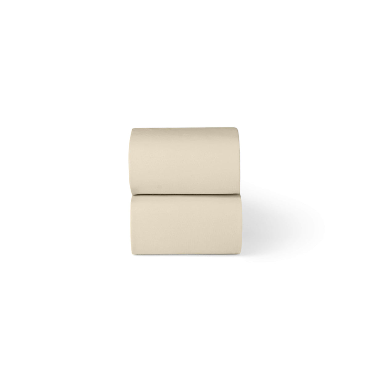 Little Green Sheep Organic Moses Basket Fitted Sheets in Linen