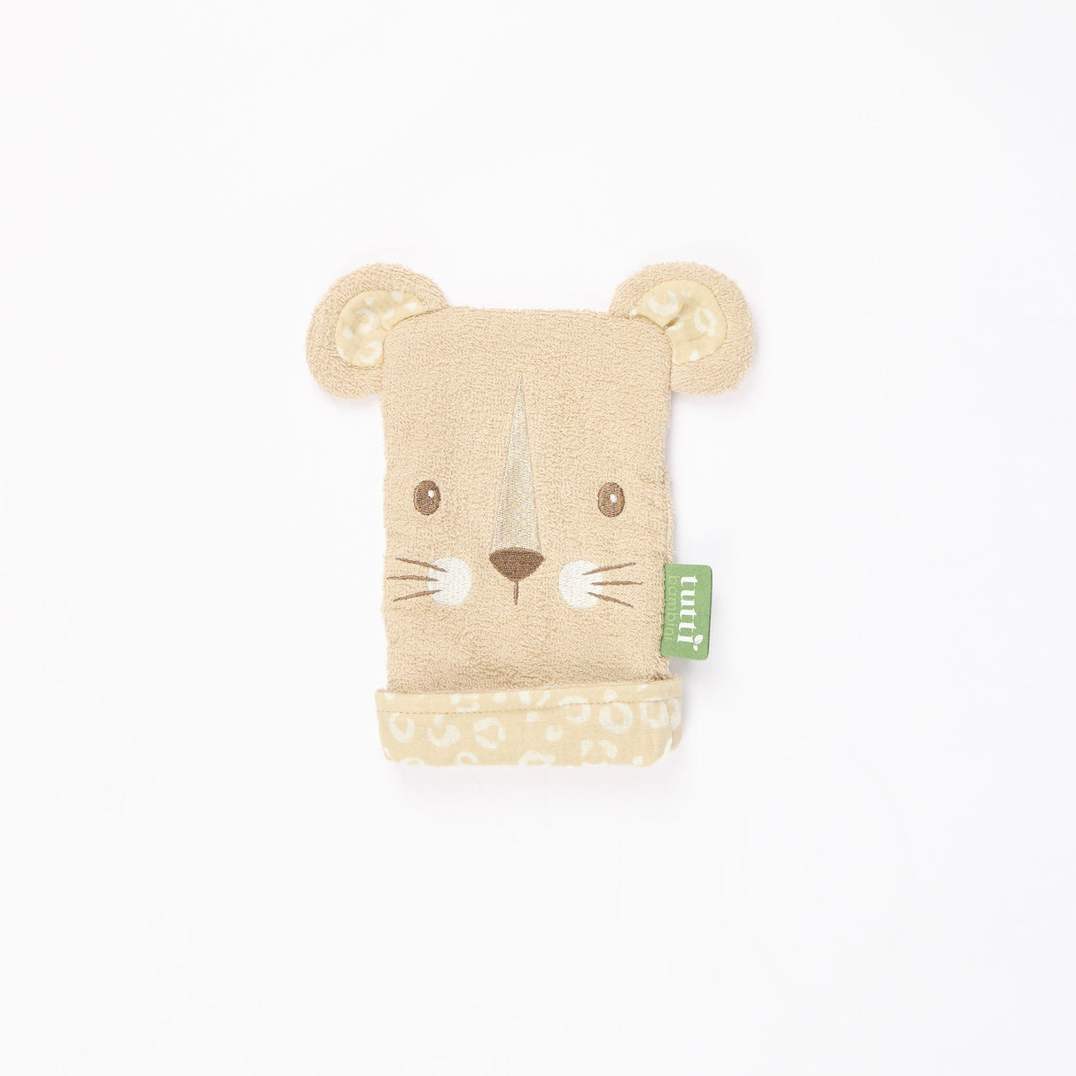 Tutti Bambini Wash Mitt - Love Cats