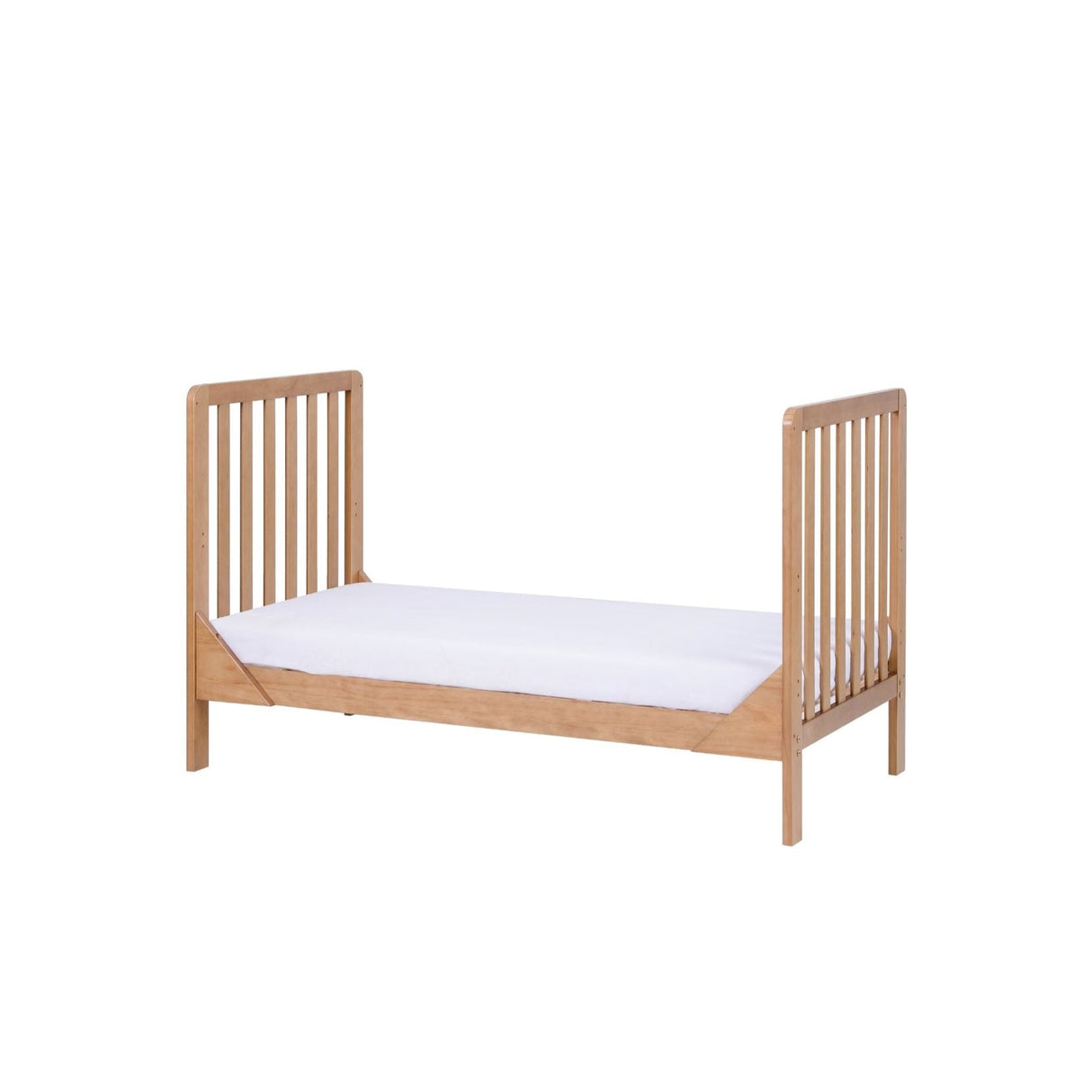 Tutti Bambini Malmo Cot Bed with Rio Furniture 2 Piece Room Set - Dove Grey/Honey Oak