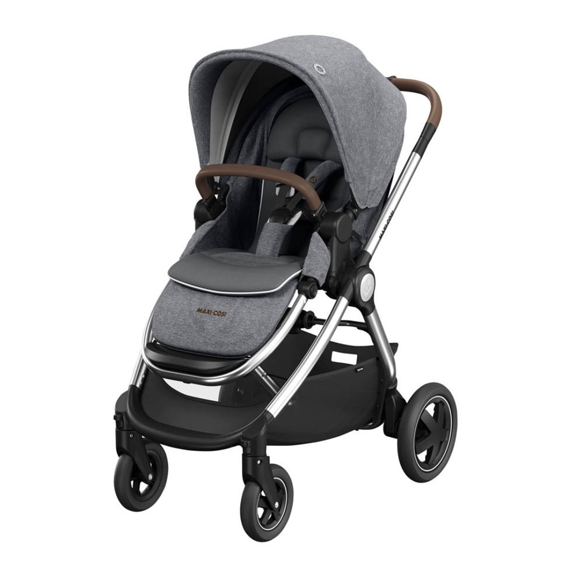 Maxi-Cosi Adorra Luxe Travel System Bundle - Twillic Grey 3
