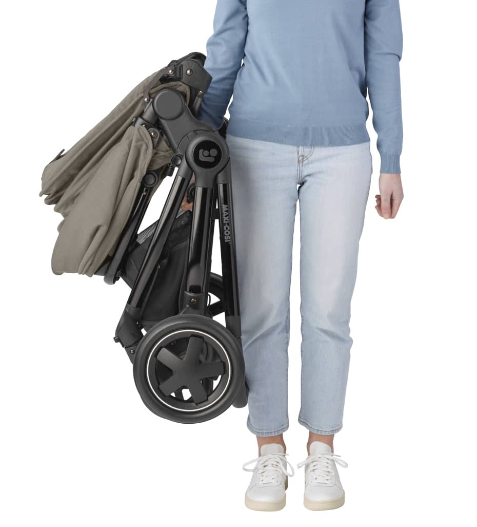 Maxi-Cosi Adorra Luxe Travel System Bundle - Twillic Truffle 12