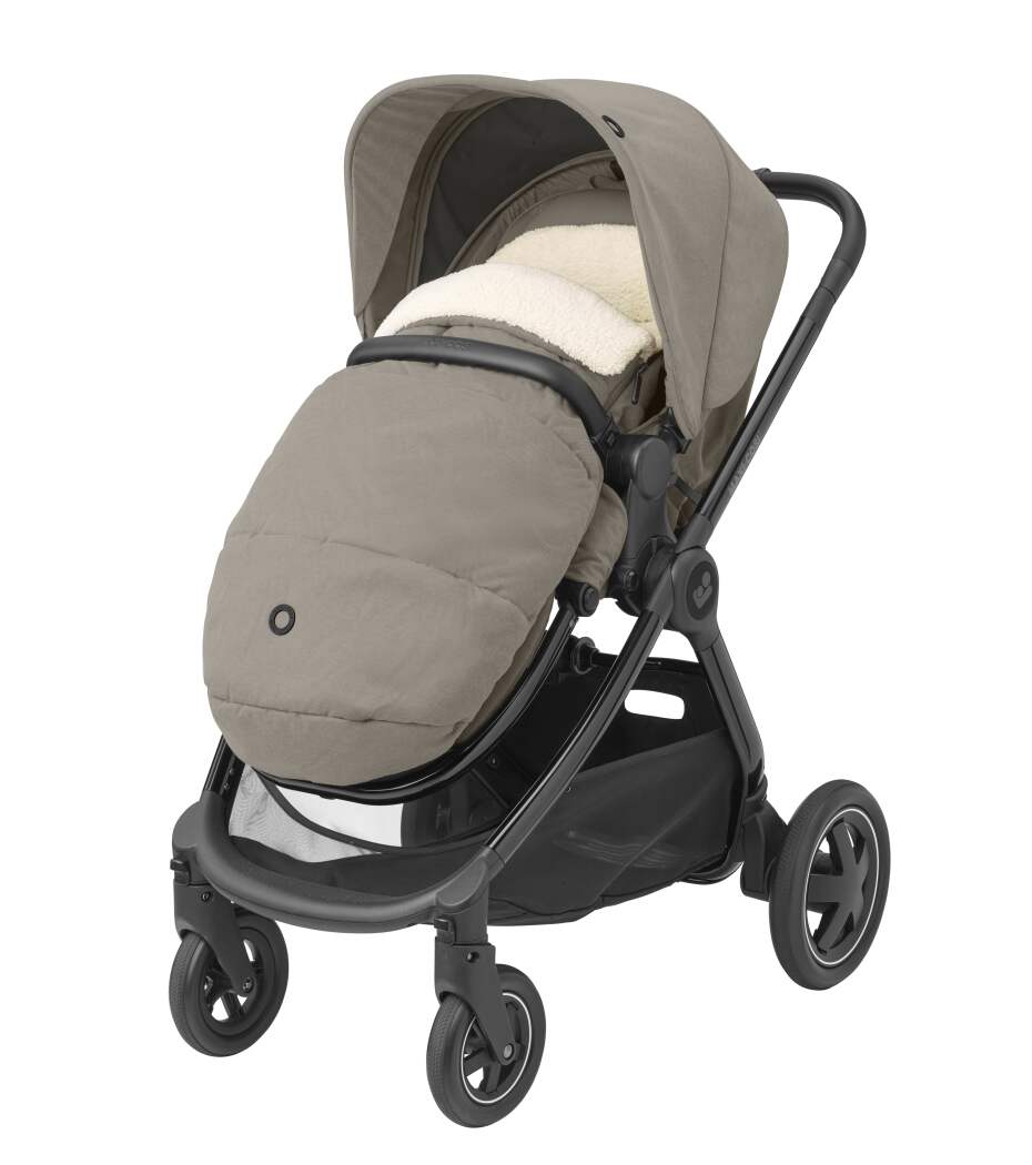 Maxi-Cosi Adorra Luxe Travel System with Base - Twillic Truffle 2