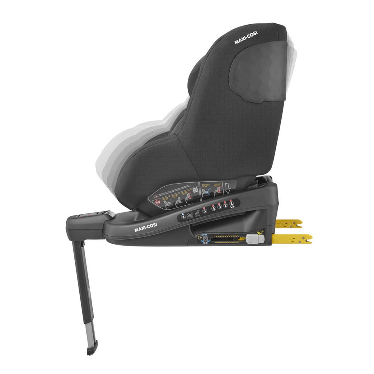 Maxi-Cosi Beryl Group 0+/1/2 - Authentic Black 2