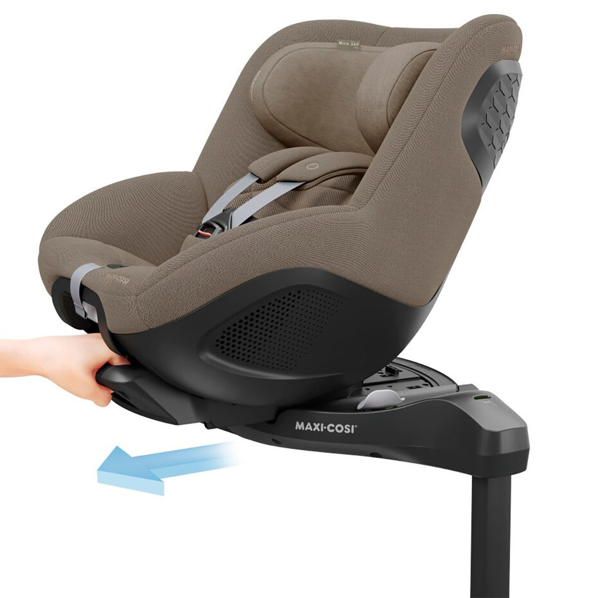 Maxi-Cosi Mica 360 Pro with SlideTech® - Authentic Truffle 14