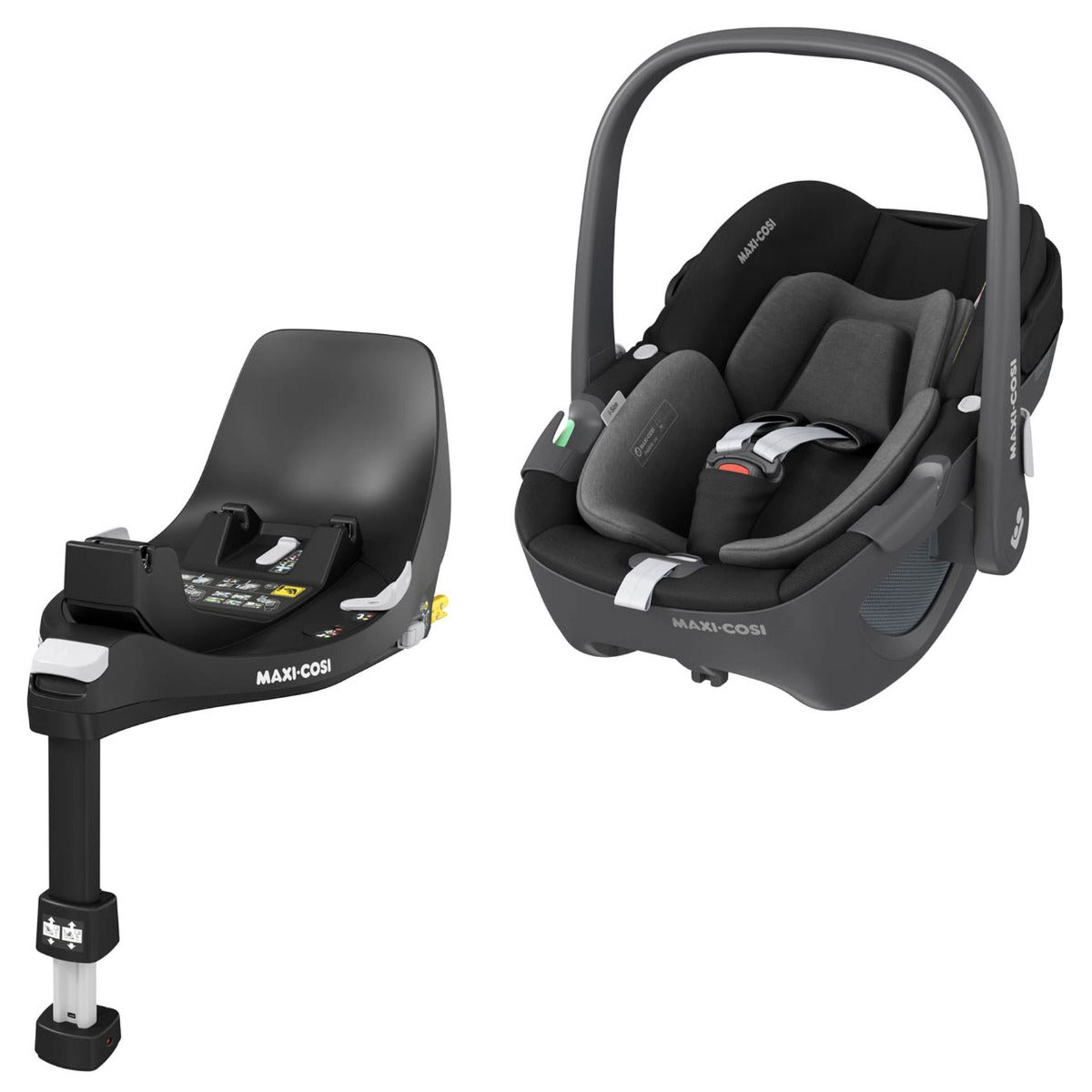 iCandy Peach 7 Twin Pushchair Travel System Bundle with Maxi-Cosi Pebble 360 iSize Car Seat & Base - Truffle 3