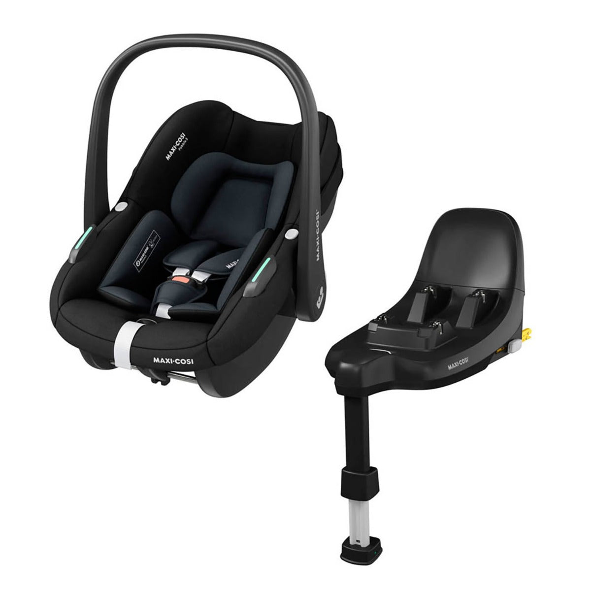Maxi-Cosi Pebble S + Familyfix Base - Tonal Black 1