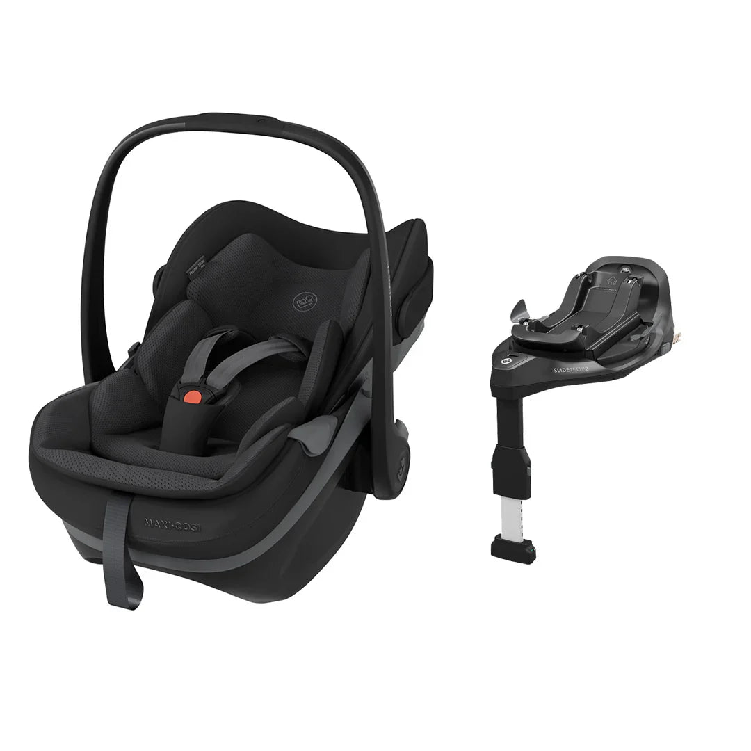 Maxi-Cosi Pebble Slide Pro & Familyfix Slide Pro - Onyx Black
