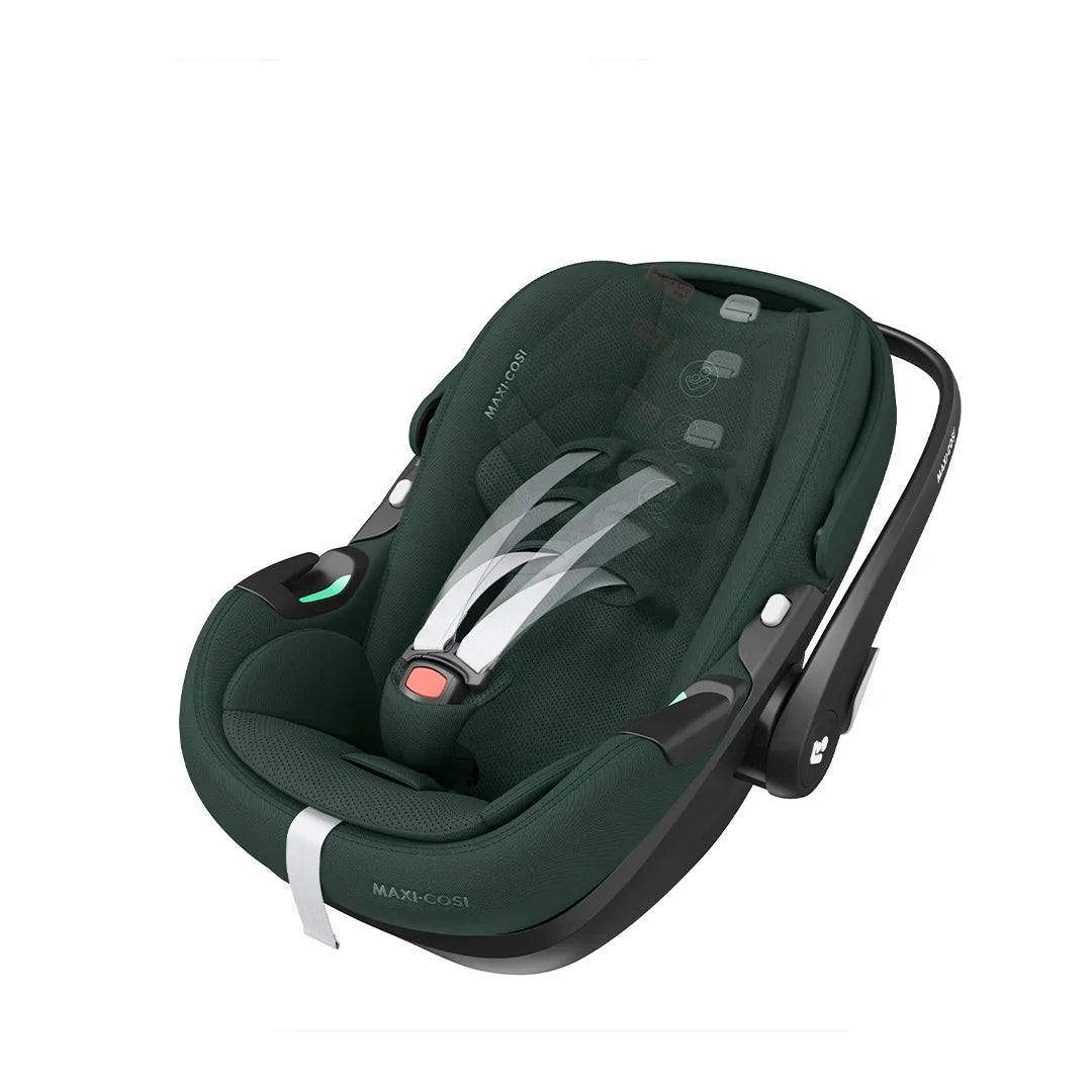 Maxi-Cosi Pebble 360 Pro 2 Car Seat + Familyfix 360 Pro Isofix Base - Twillic Green