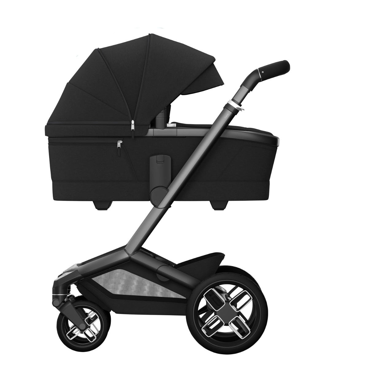Maxi-Cosi Fame Pushchair + Carrycot - Twillic Black 10
