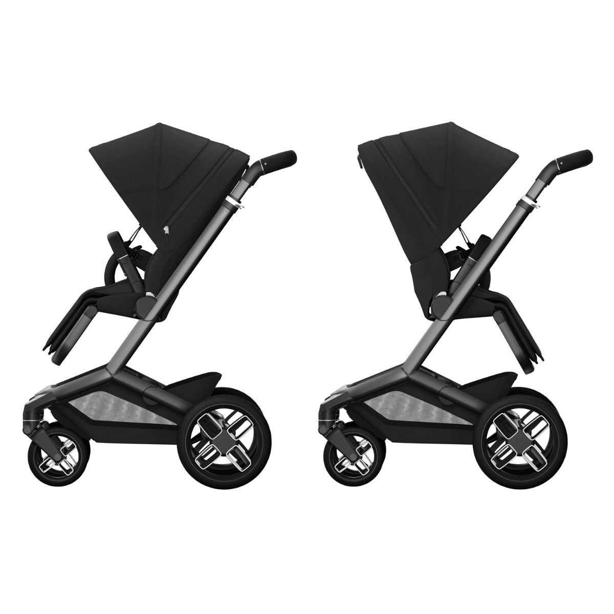 Maxi-Cosi Fame Pebble 360 Pro 2 Travel System Bundle - Twillic Black 18