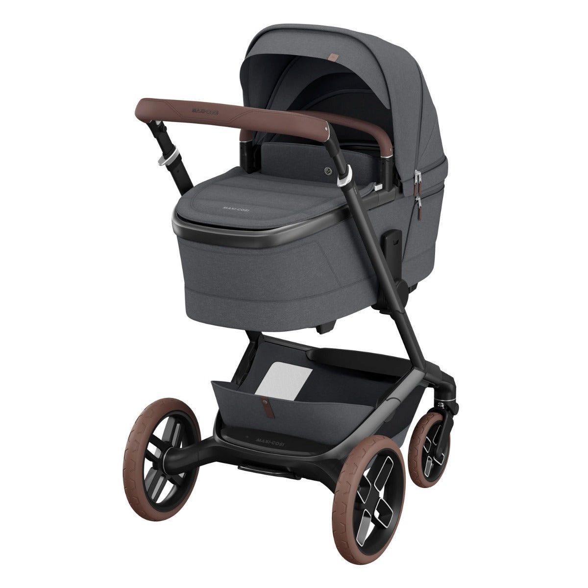 Maxi-Cosi Fame Pushchair + Carrycot - Twillic Graphite 15