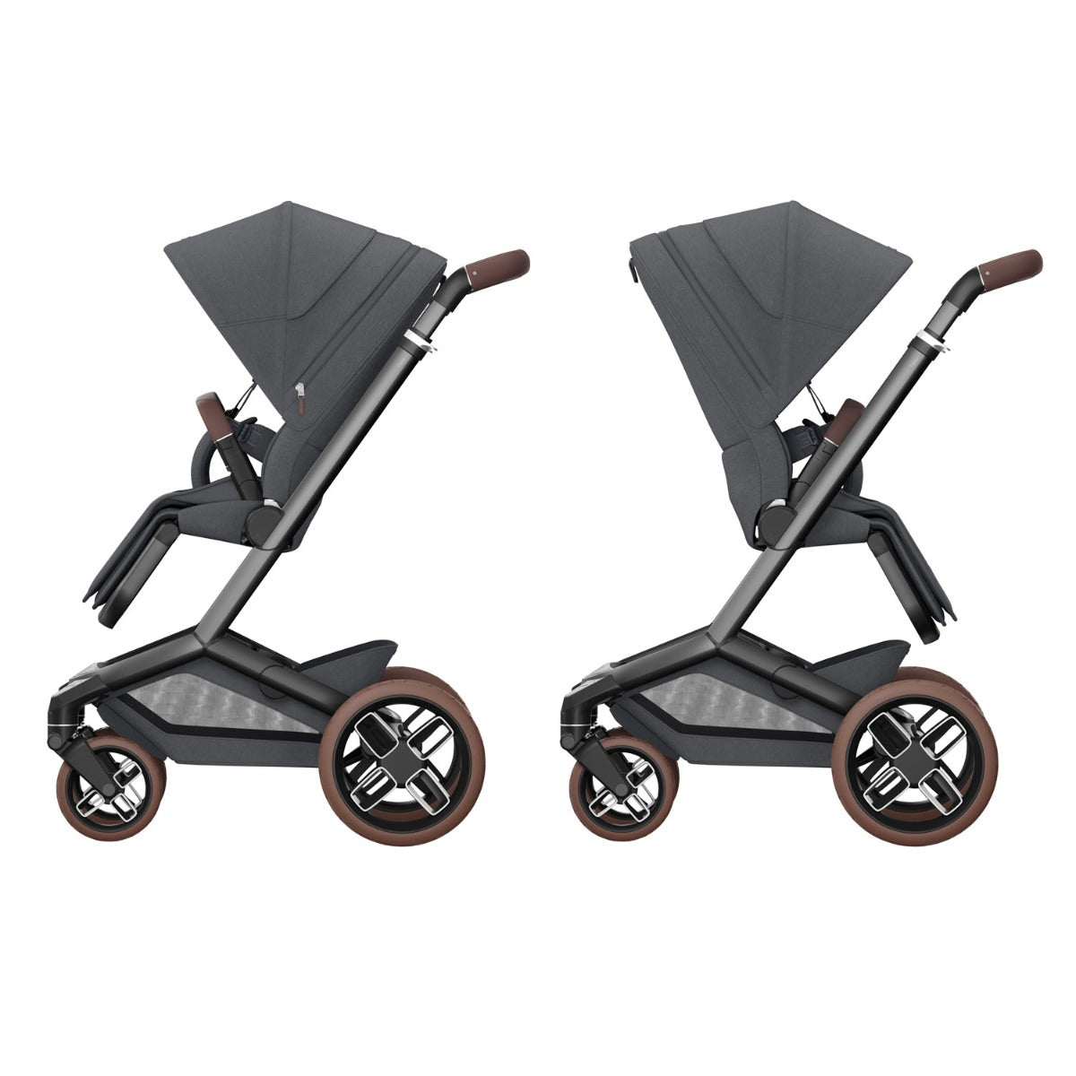 Maxi-Cosi Fame Pebble 360 Pro 2 Travel System Bundle - Twillic Graphite 7