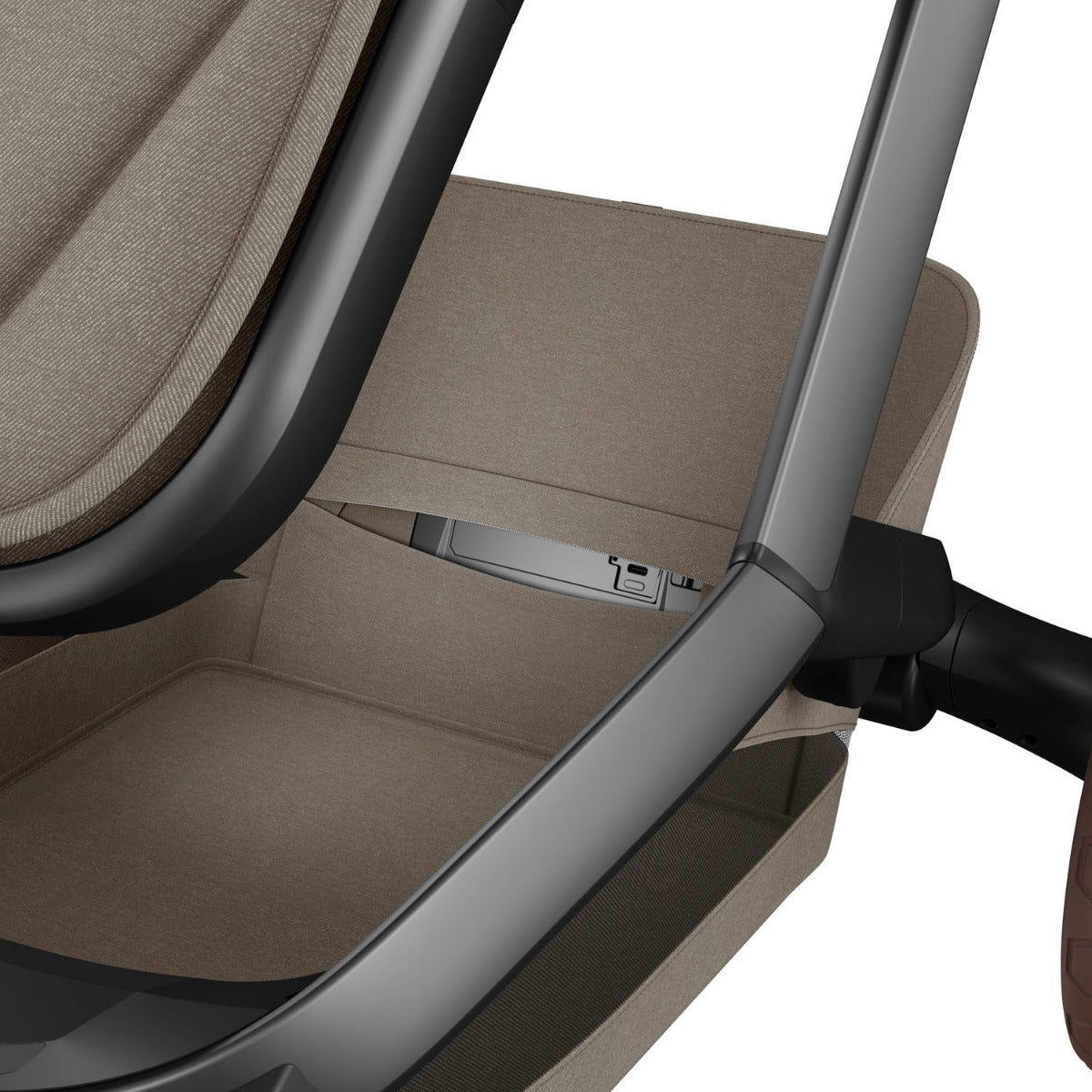 Maxi-Cosi Fame Pushchair - Twillic Truffle with Brown Wheels 11