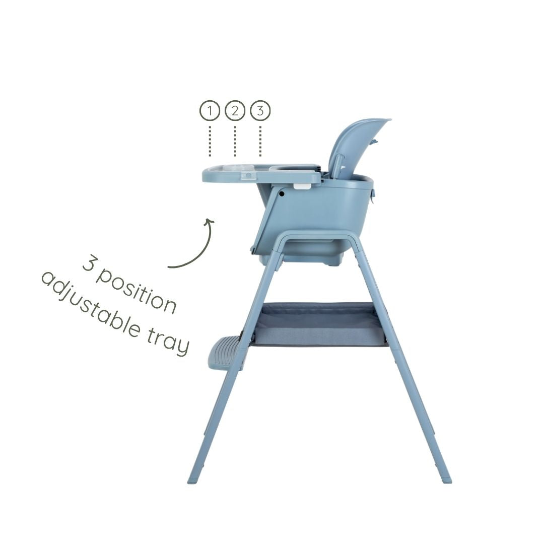 Tutti Bambini Nova Maison 7 in 1 Highchair - Coast
