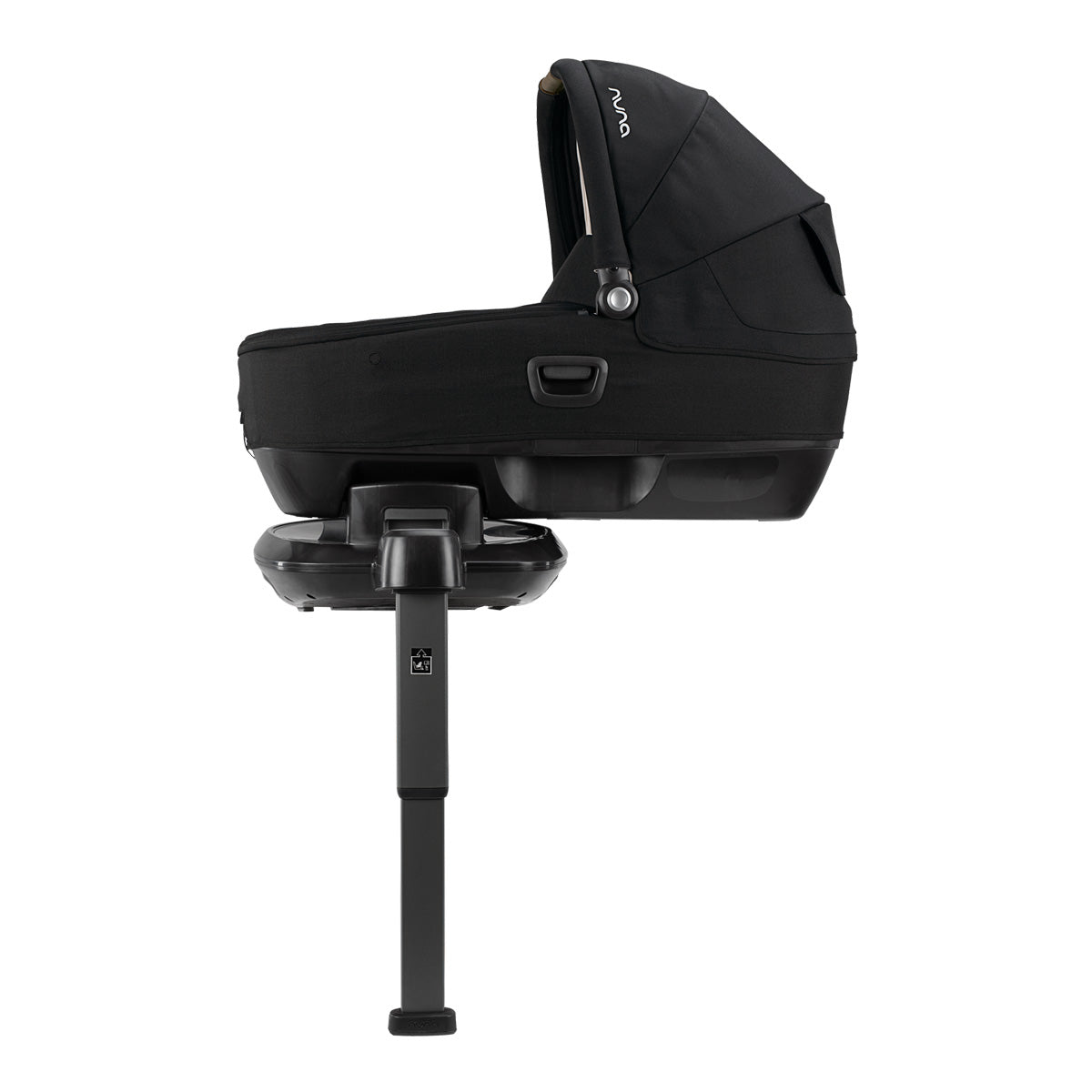 Nuna TRIV Next Stroller + CARI + BASE Next - Caviar 7