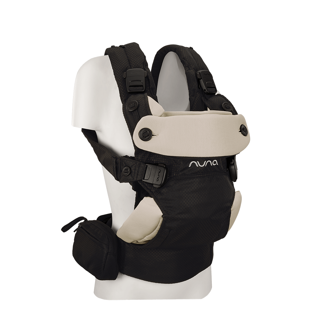 Nuna CUDL Clik Baby Carrier - Caviar