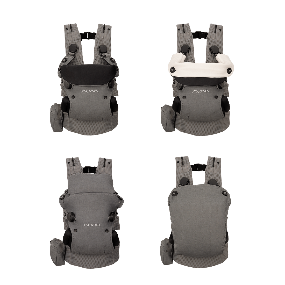 Nuna CUDL Deux Baby Carrier - Shadow