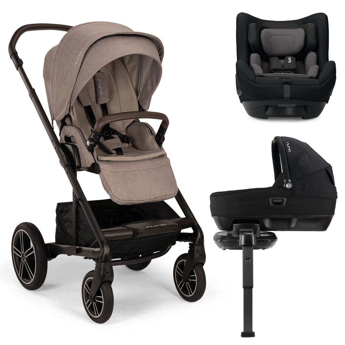 Nuna MIXX Next + CARI + TODL Next Generation Travel System Bundle - Cedar 1