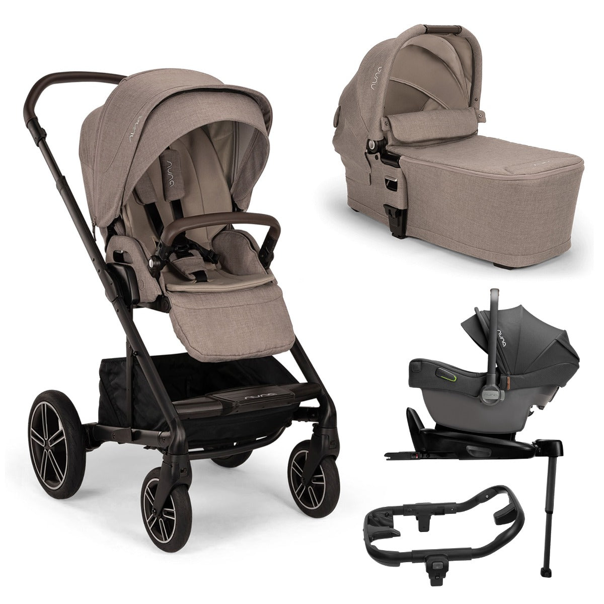 Nuna MIXX Next + PIPA Next Generation Travel System Bundle - Cedar 16