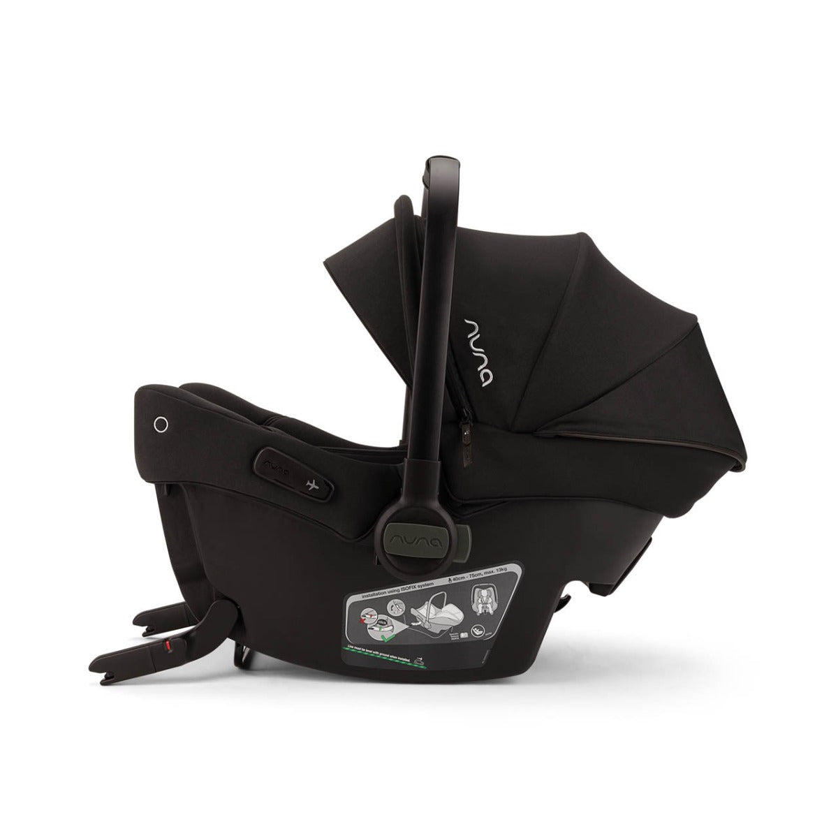 Nuna PIPA URBN i-Size Infant Carrier - Caviar 6