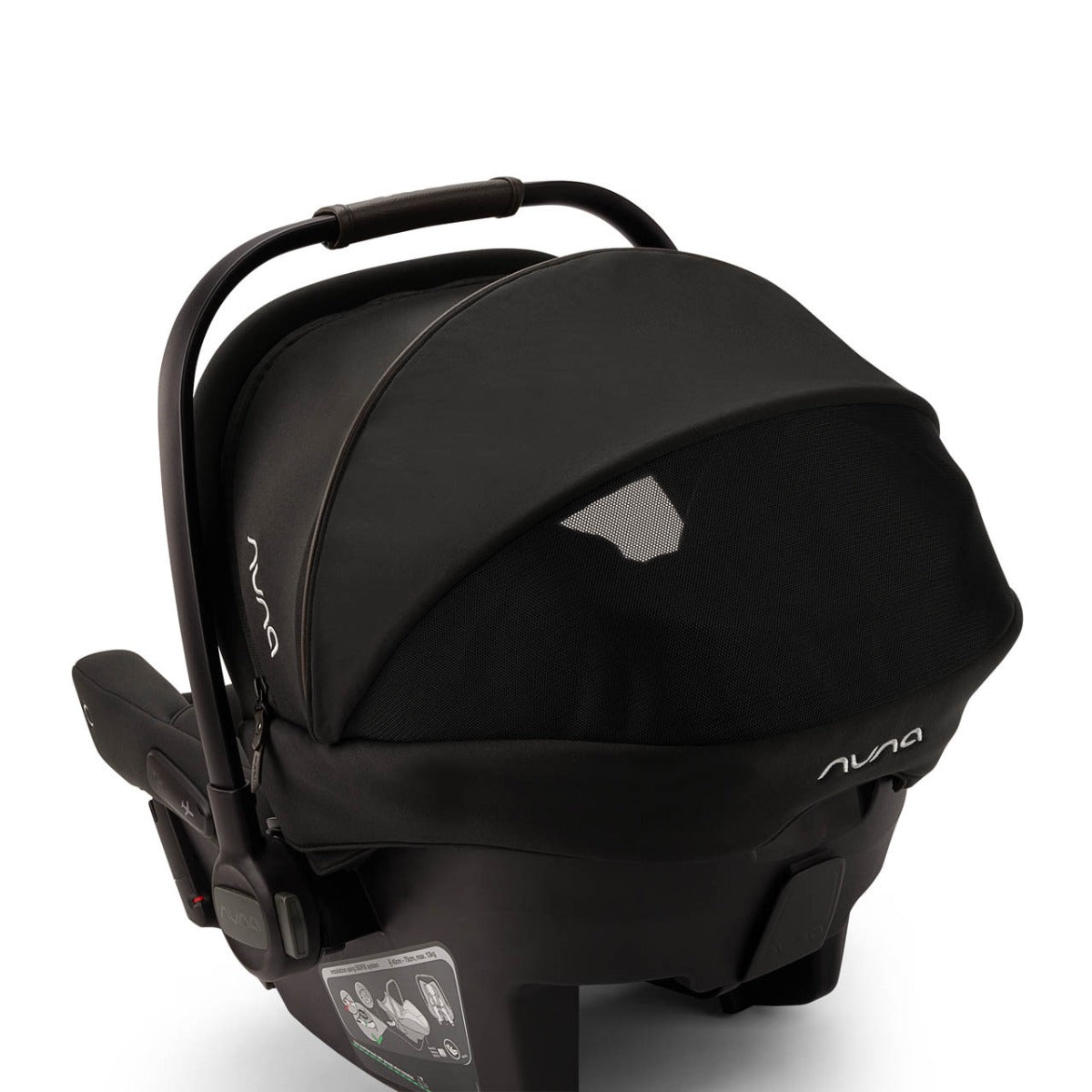 Nuna PIPA URBN i-Size Infant Carrier - Caviar 9