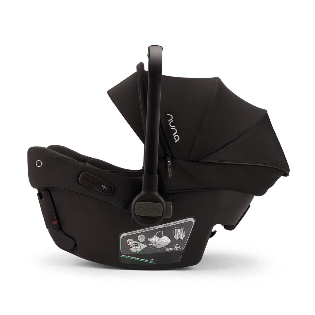 Nuna PIPA URBN i-Size Infant Carrier - Caviar 11