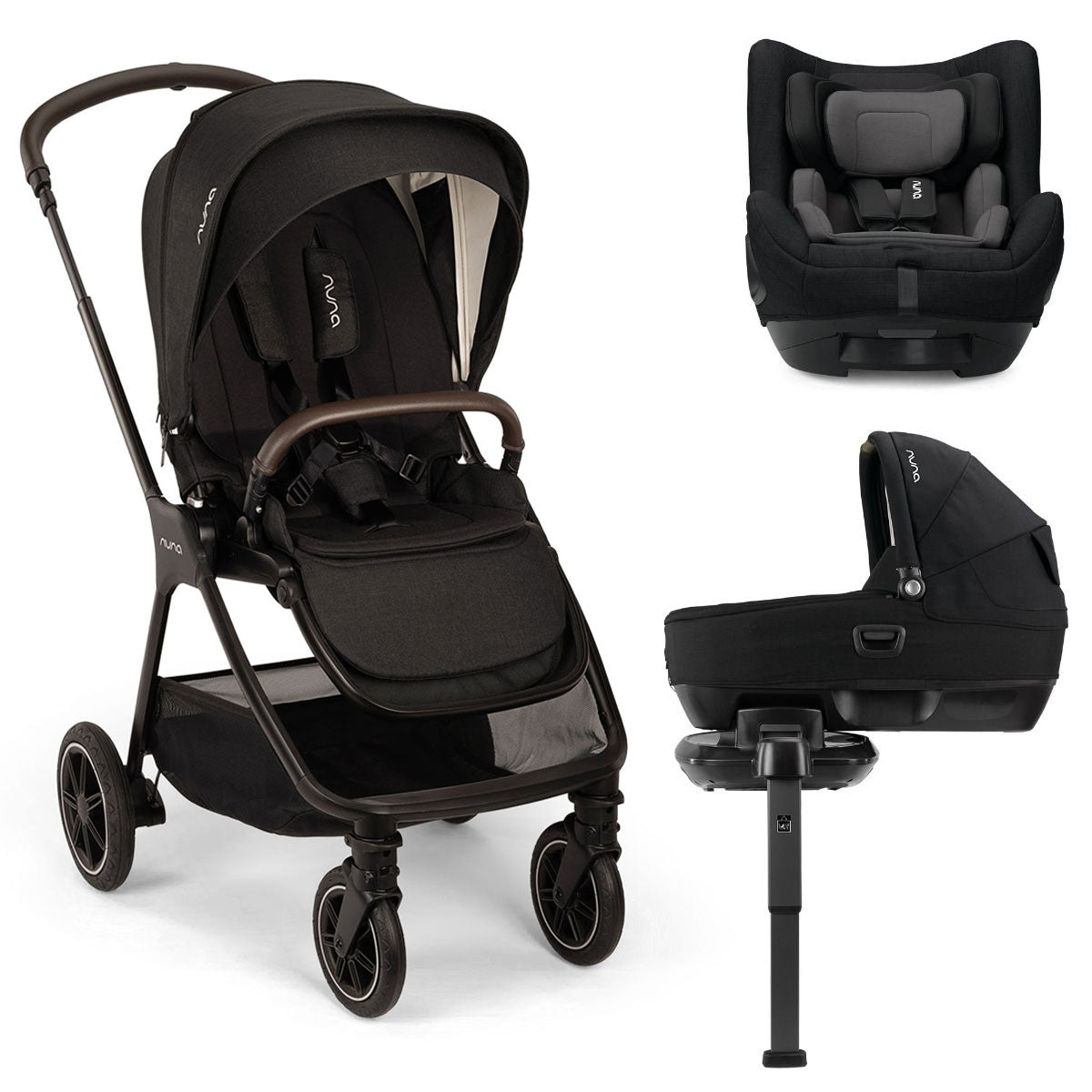 Nuna TRIV Next + CARI + TODL Next Generation Travel System Bundle - Cavia 1