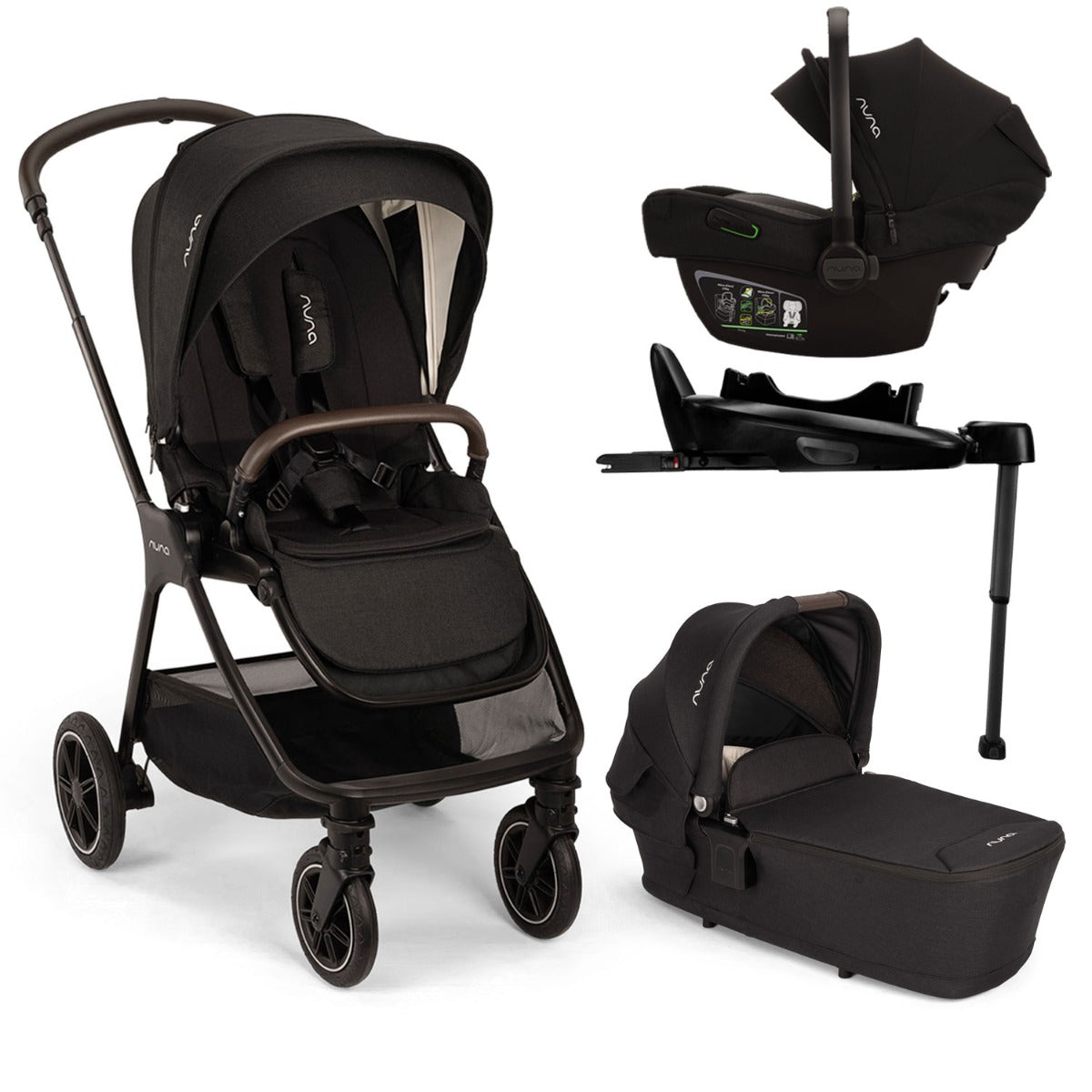 Nuna TRIV Next + PIPA Next Generation Bundle - Caviar (2024) 1