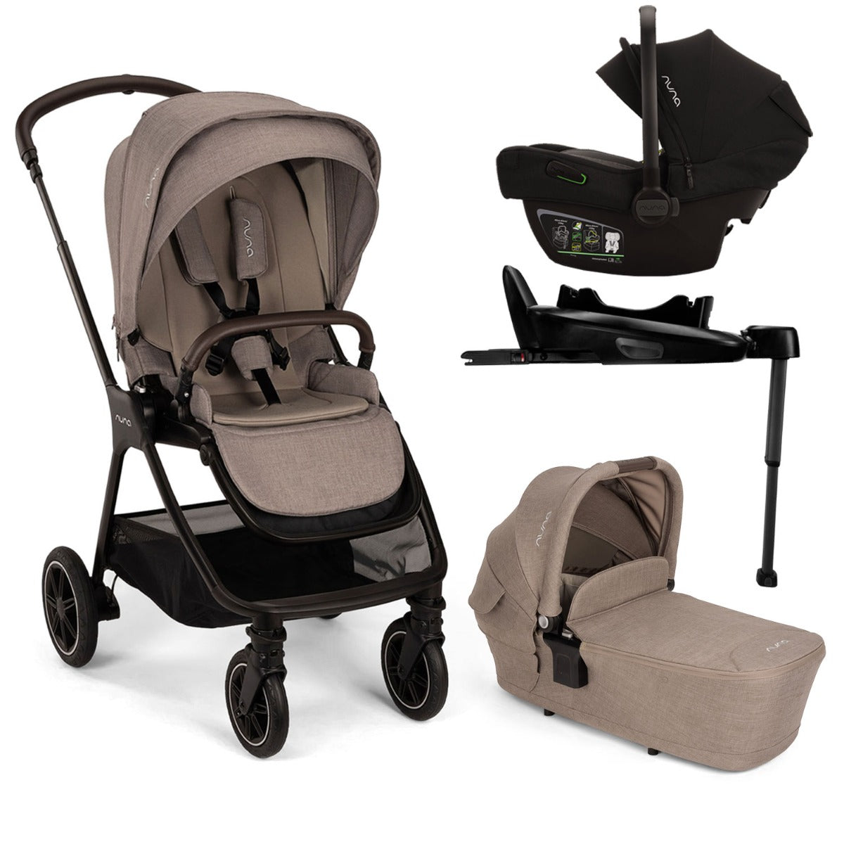 Nuna TRIV Next + PIPA Next Generation Bundle - Cedar (2024) 1