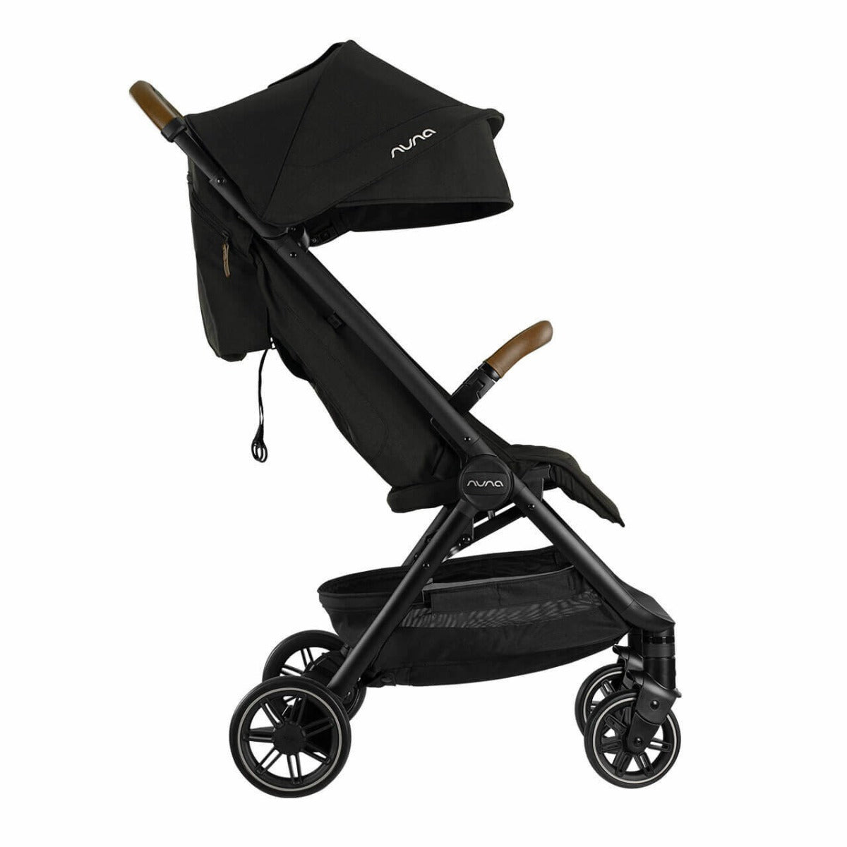 Nuna TRVL Compact Stroller with Raincover & Travel Bag - Caviar 13