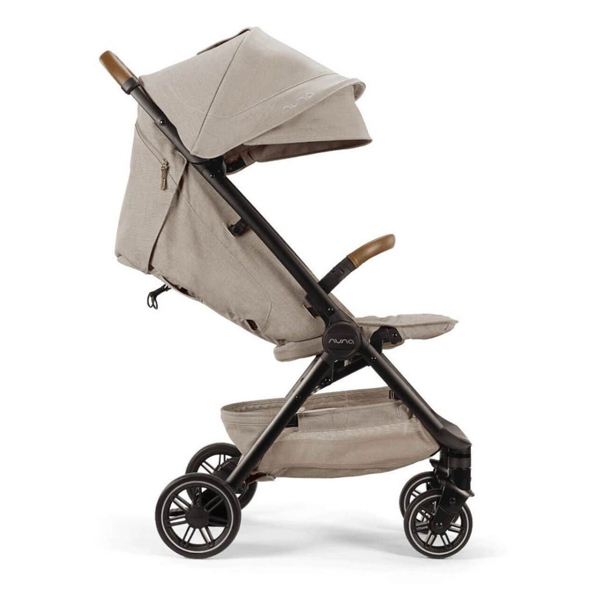Nuna TRVL Compact Stroller with Raincover & Travel Bag - Hazelwood 10
