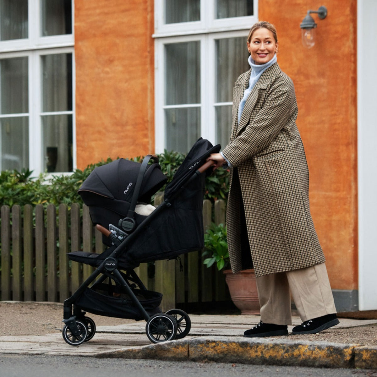 Nuna TRVL Compact Stroller with PIPA URBN Car Seat - Hazelwood 15