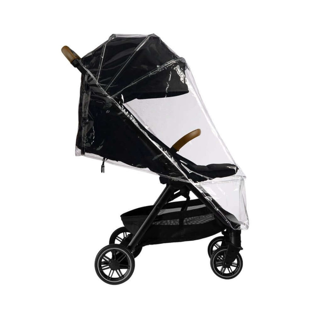 Nuna TRVL Compact Stroller with Raincover & Travel Bag - Caviar 7