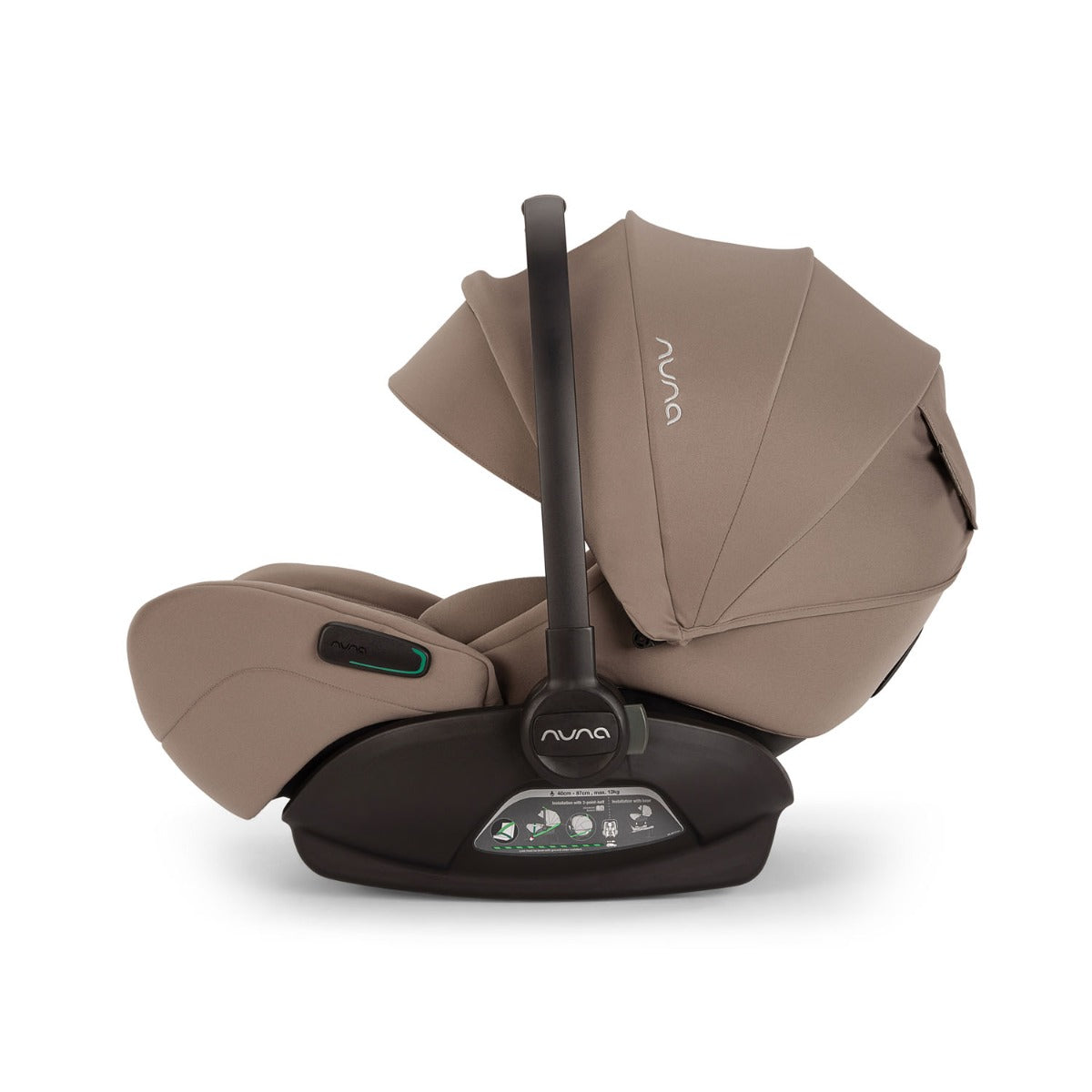 Nuna MIXX Next with ARRA Flex & Base Curv Travel System Bundle - Cedar 18