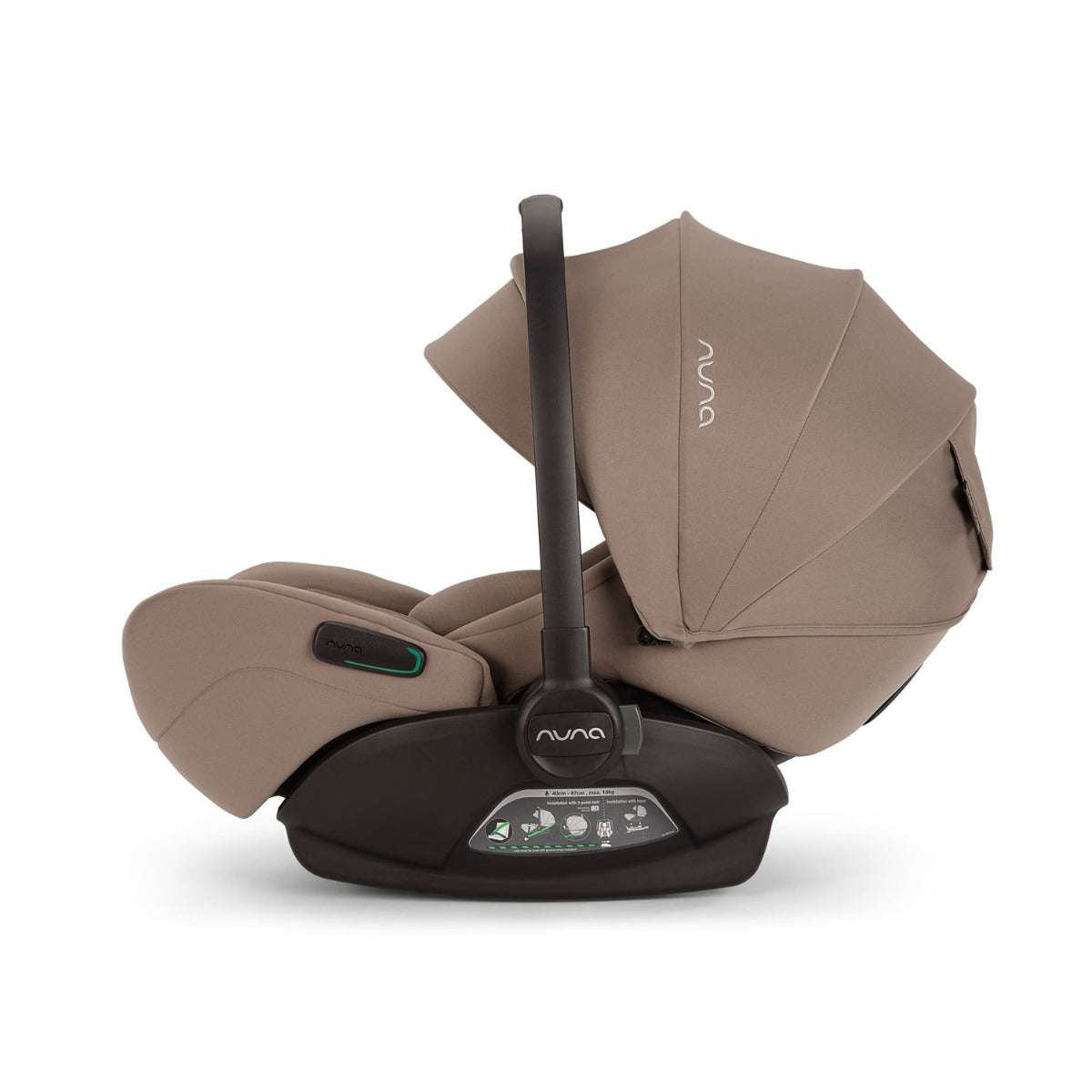 Nuna TRIV Next with ARRA Flex & Base Curv Travel System Bundle - Cedar 19