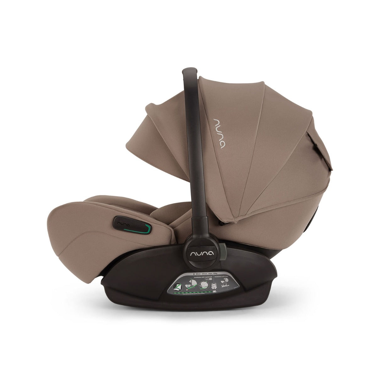 Nuna MIXX Next with ARRA Flex & Base Curv Travel System Bundle - Cedar 17