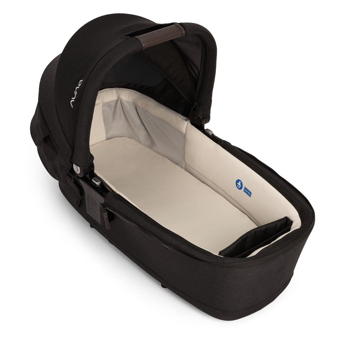 Nuna SWIV Next Stroller + LYTL Carrycot + PIPA URBN Travel System Bundle - Caviar 26