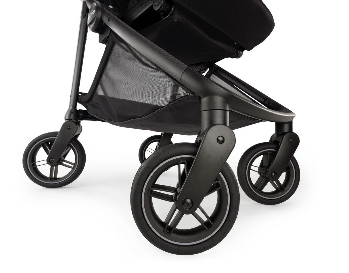 Nuna SWIV Next Stroller + LYTL Carrycot + PIPA URBN Travel System Bundle - Caviar 8