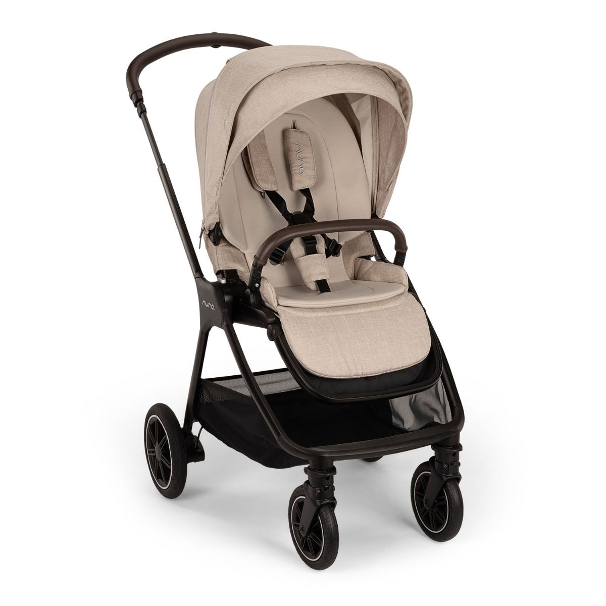 Nuna TRIV Next Stroller + CARI Carrycot - Biscotti 13