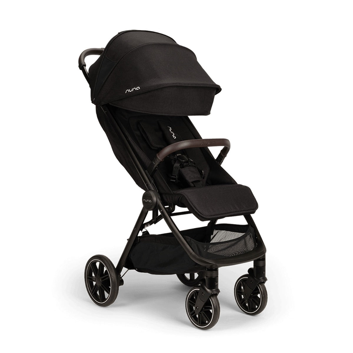 Nuna TRVL LX Compact Stroller with Raincover & Travel Bag - Caviar 14