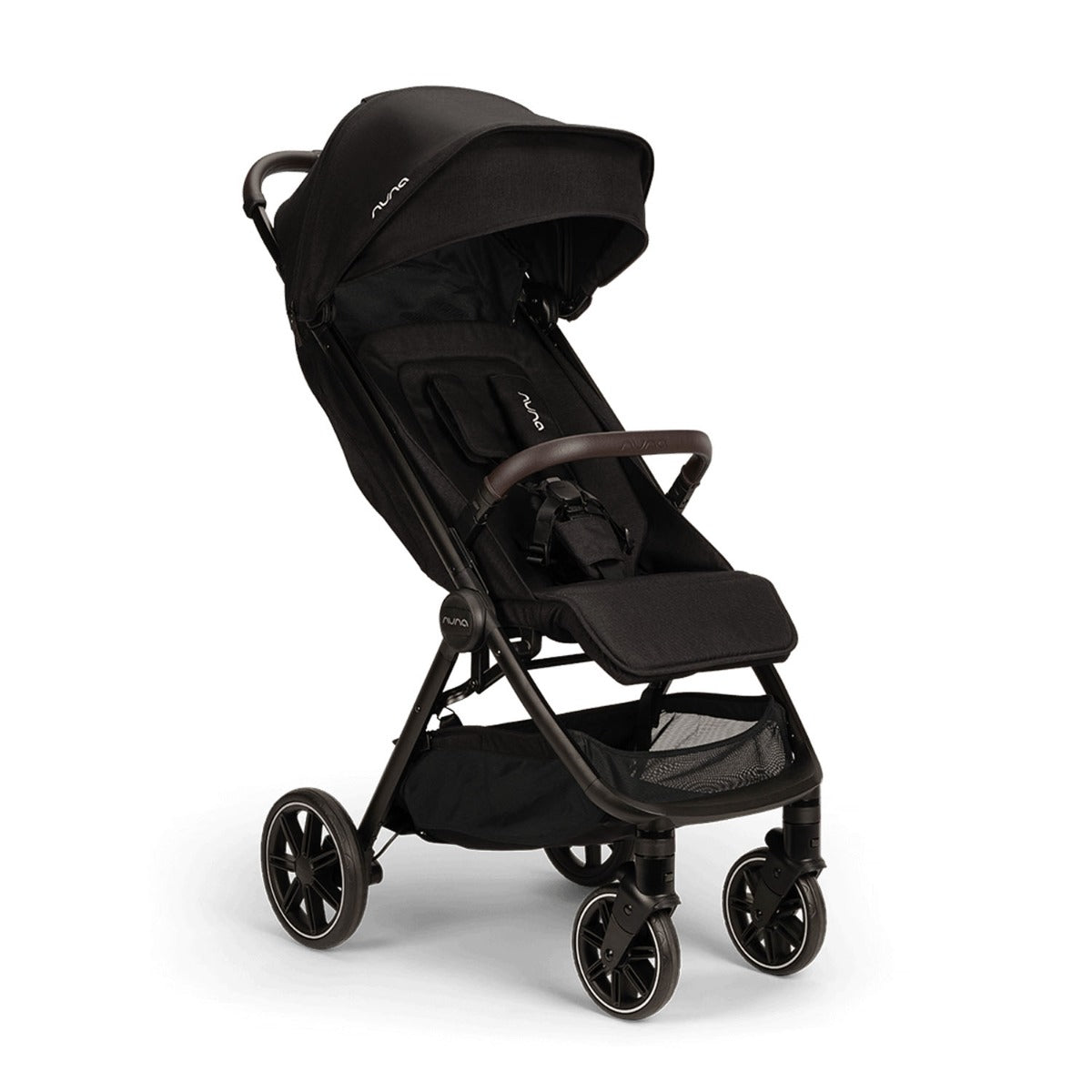 Nuna TRVL LX Compact Stroller with Raincover & Travel Bag - Caviar 16