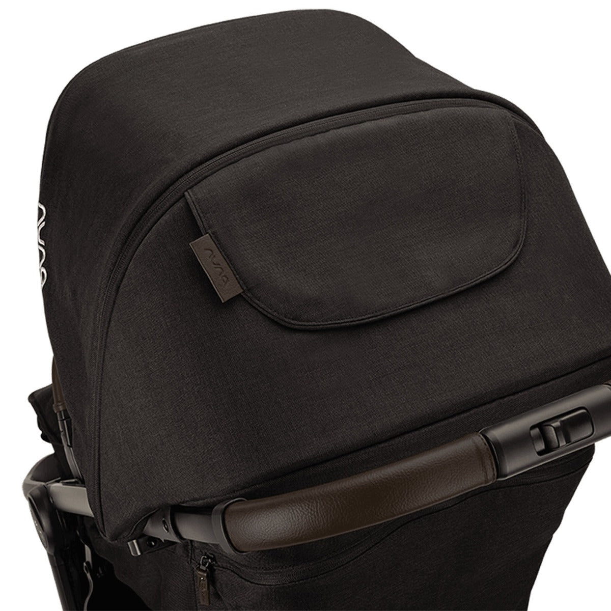 Nuna TRVL LX Compact Stroller with Raincover & Travel Bag - Caviar 3