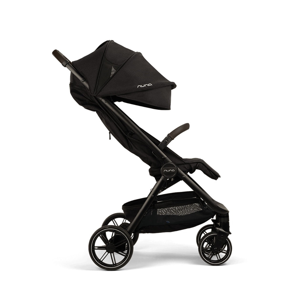 Nuna TRVL LX Compact Stroller with Raincover & Travel Bag - Caviar 5