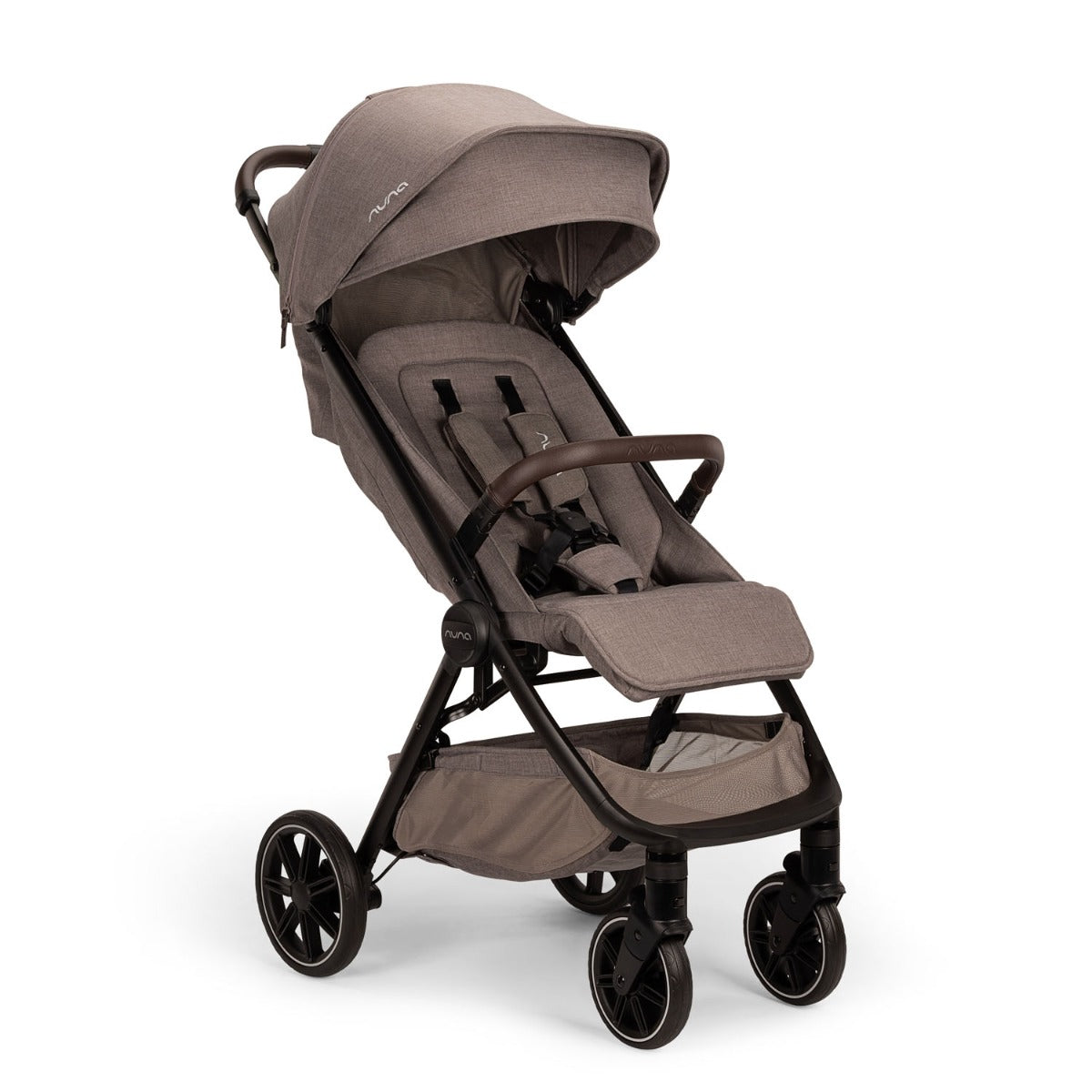 Nuna TRVL LX Compact Stroller with Raincover & Travel Bag - Cedar 12